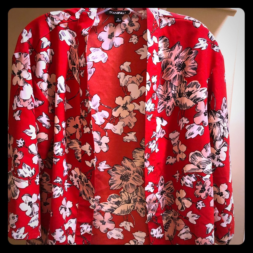 Floral print Kimono